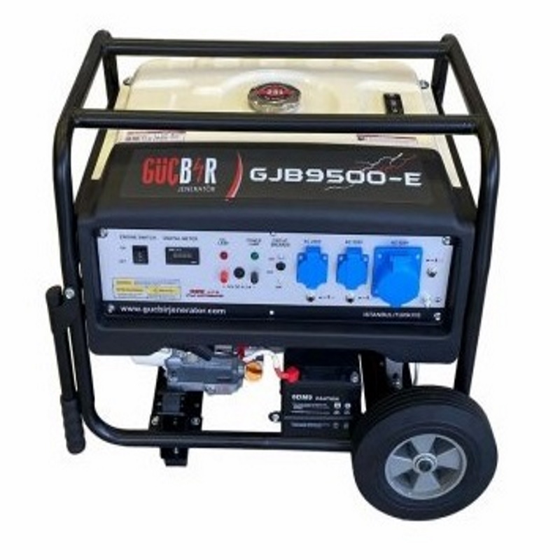 Генератор бензиновий GUCBIR 1 фаза (220В), 7,5кВт, (GJB9500E)